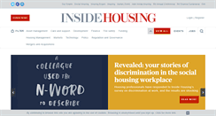 Desktop Screenshot of insidehousing.co.uk